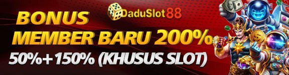 bonus new member 200% daduslot88